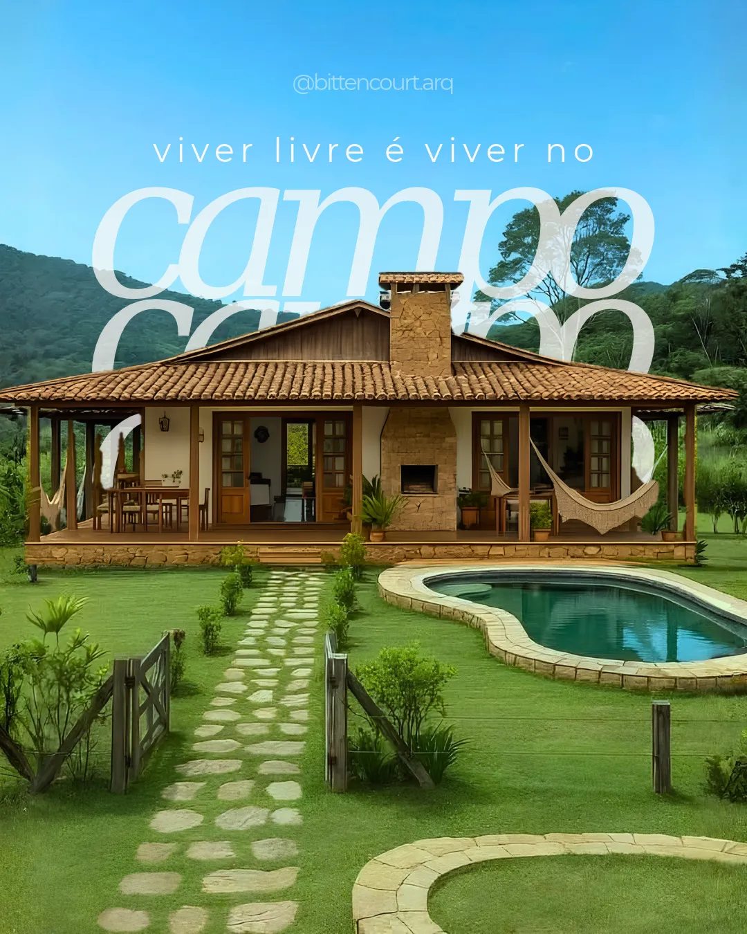 Rafael Bittencourt: Viver no campo