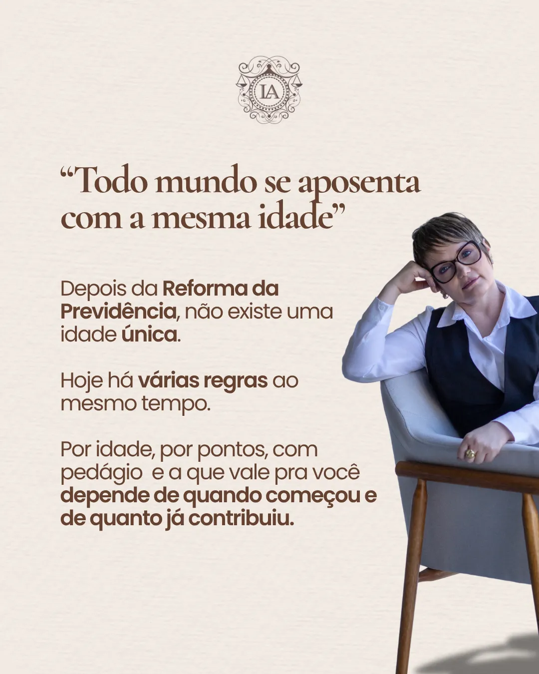 Luciana Argenton: 3 mitos sobre aposentadoria, peça 2 de 5